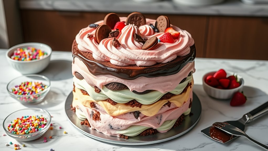 ice cream cake recipe