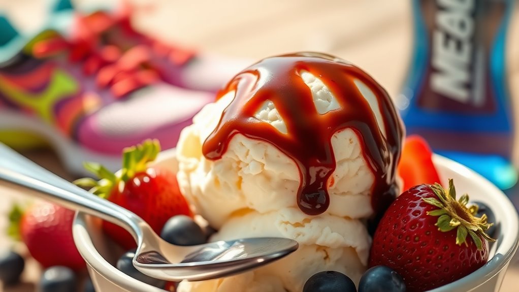 ice cream energy boost