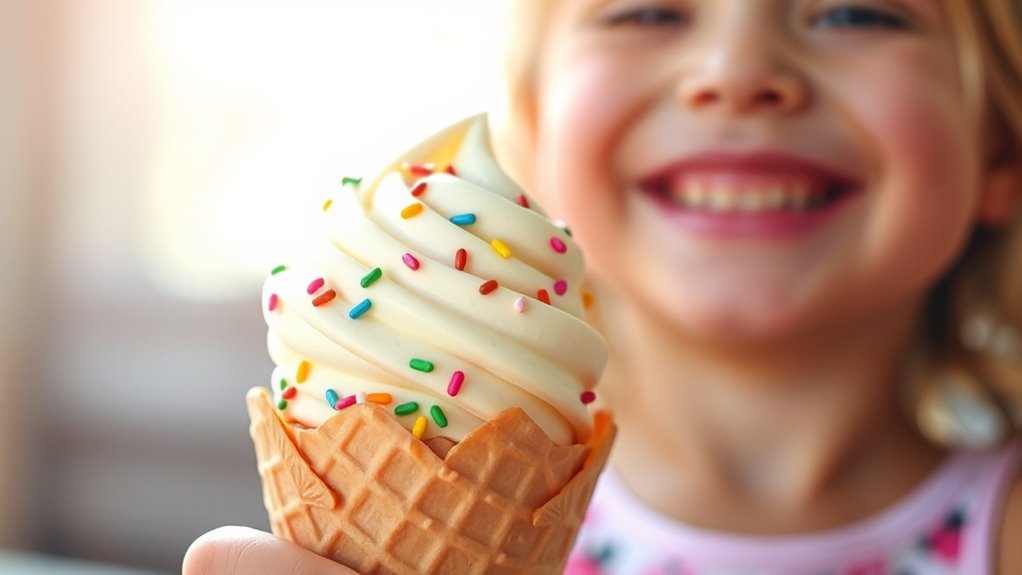 ice cream enhances happiness