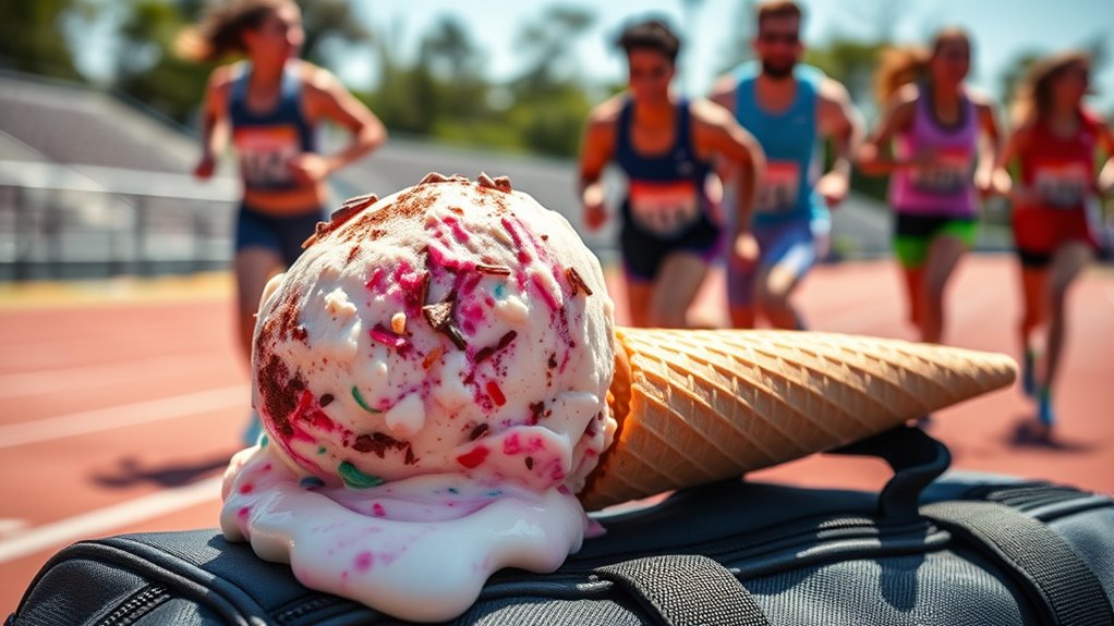 ice cream enhances mood