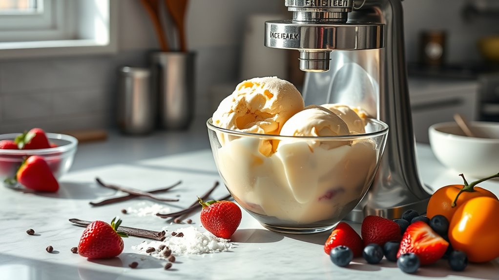 ice cream essential ingredients