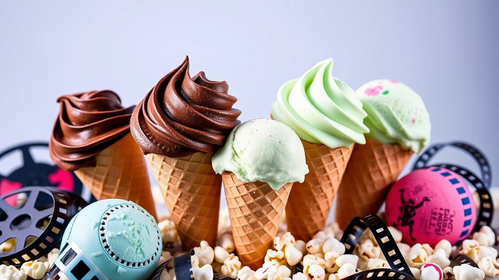 ice cream for movie lovers