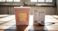 ice cream label guide