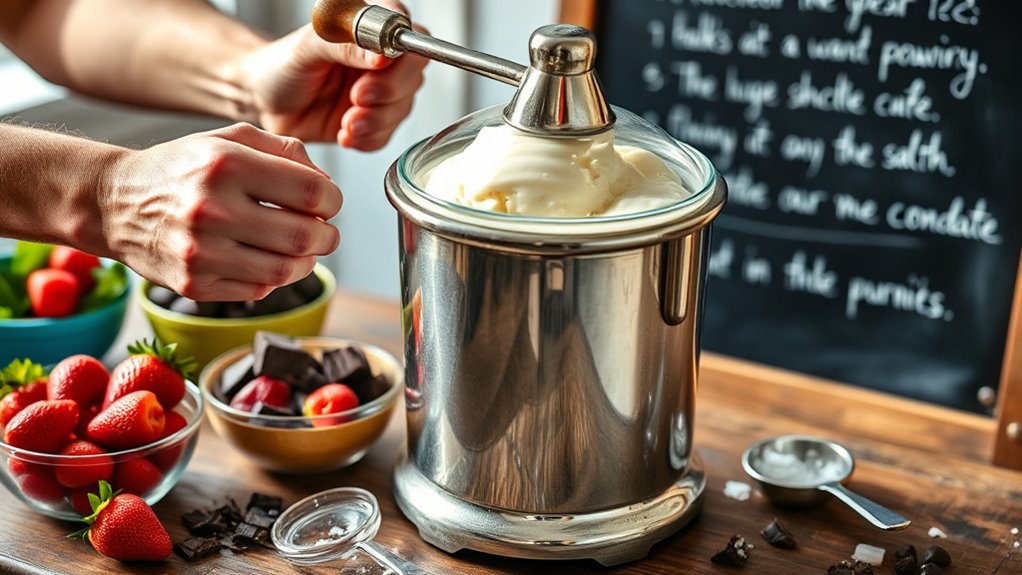 ice cream maker upkeep tips