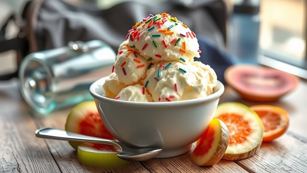 ice cream nutritional analysis