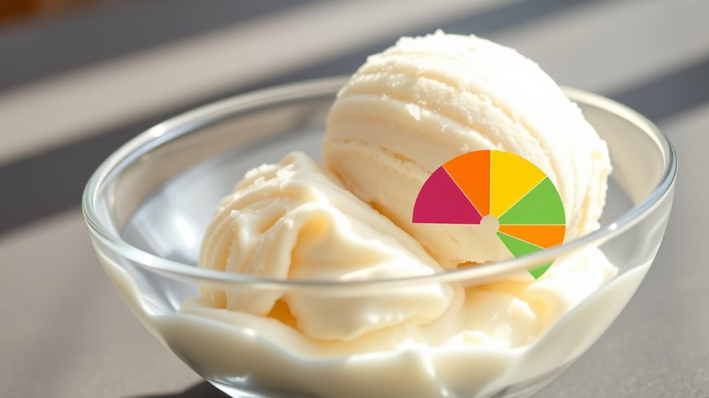 ice cream nutritional content