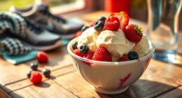 ice cream post workout benefits