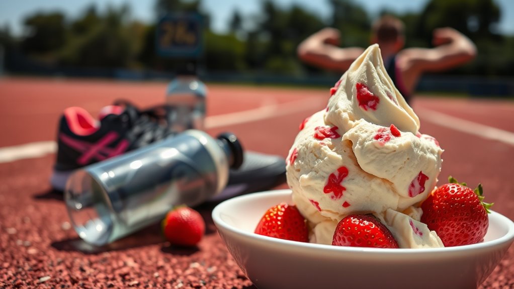 ice cream s athlete advantages