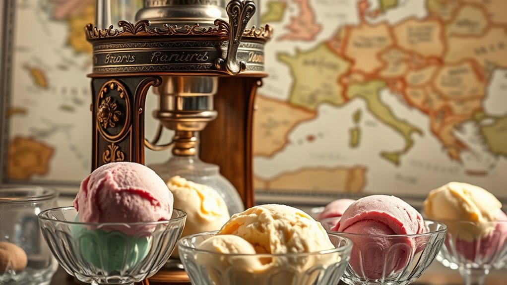 ice cream s european origins
