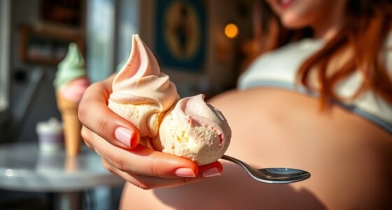 ice cream safety pregnancy concerns