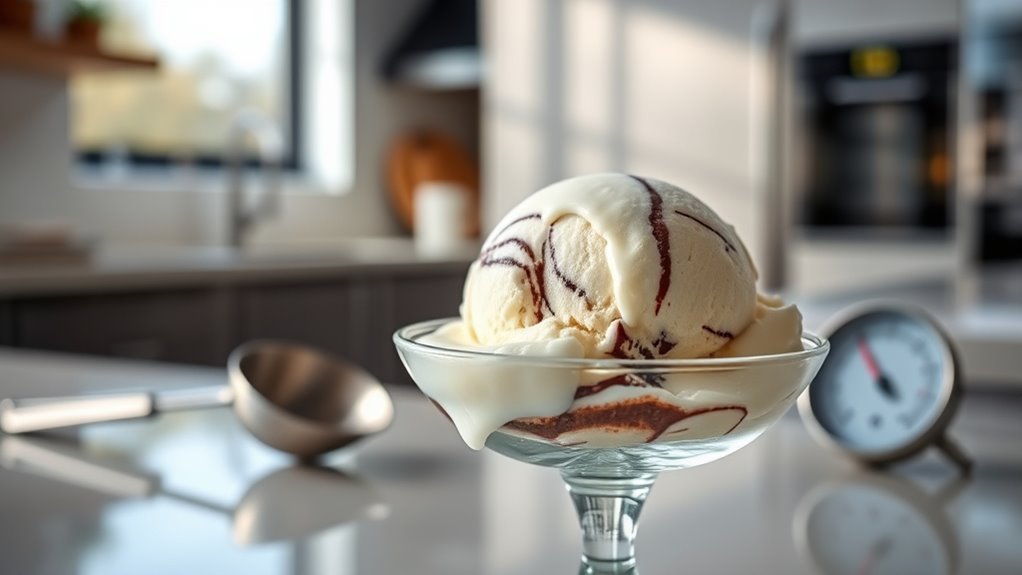 ice cream serving storage tips