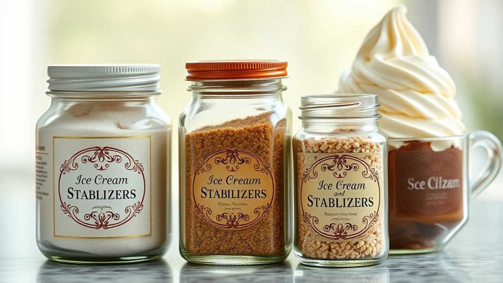 ice cream stabilizer varieties