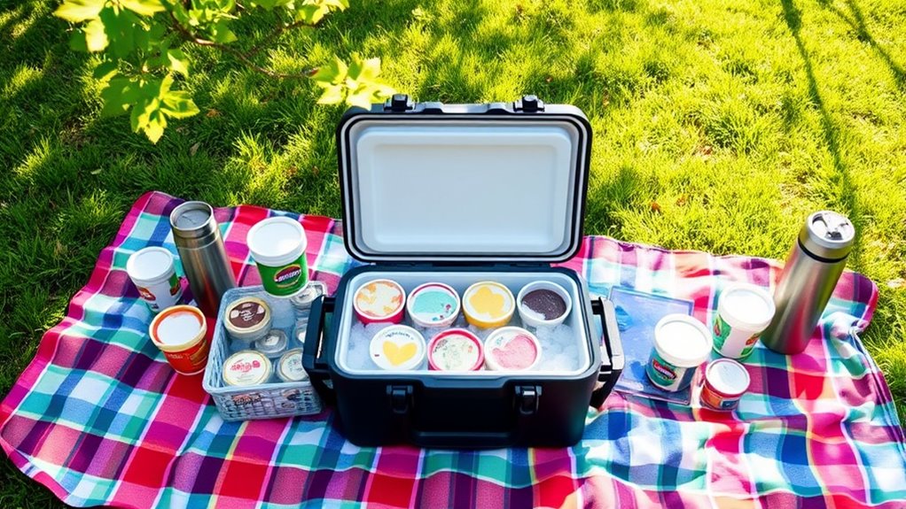 ice cream storage precautions