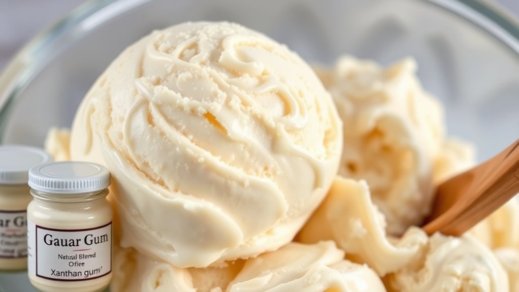 ice cream texture enhancement