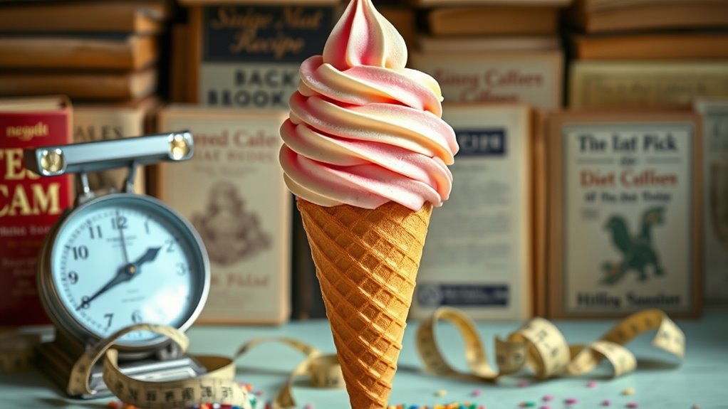 ice cream weight loss concept
