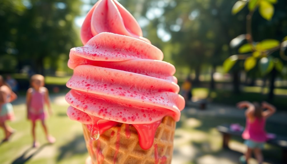 ideal ice cream temperature