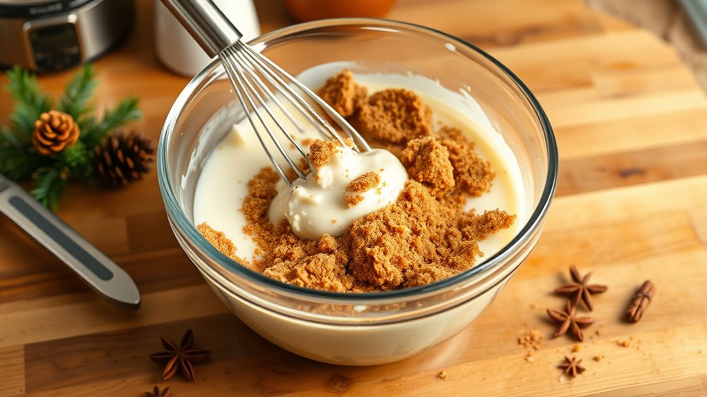 incorporate brown sugar blend