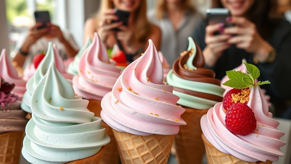 influencer approved ice cream choices
