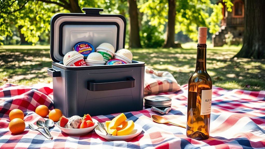 innovative ice cream storage