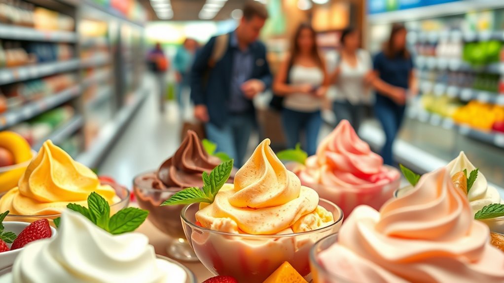 low calorie ice cream boom