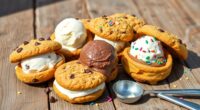 make ice cream sandwiches