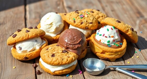 make ice cream sandwiches