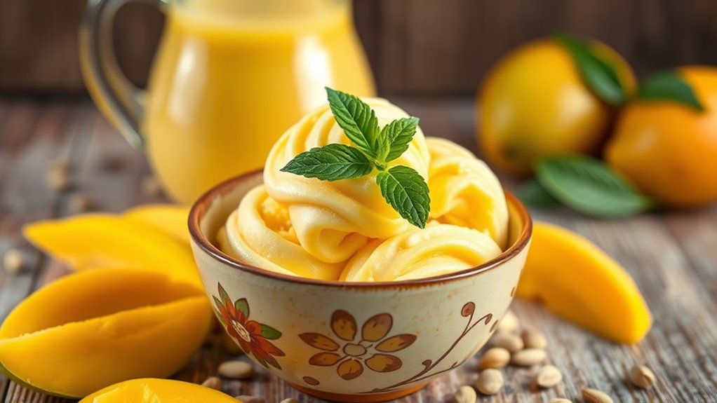 mango lassi ice cream recipe