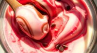 melted ice cream mixture
