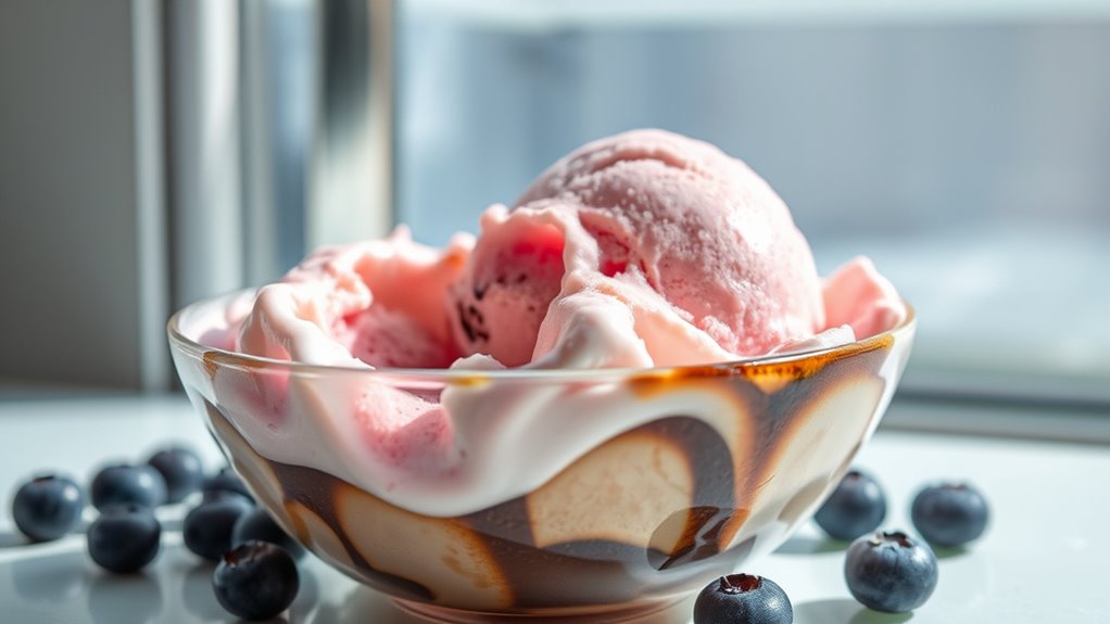 melted ice cream risks