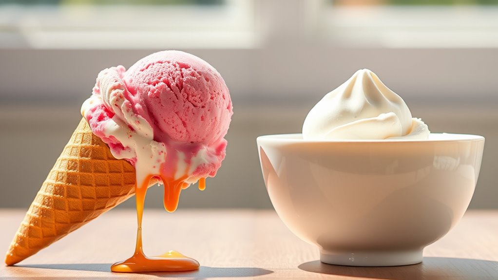 melting ice cream management