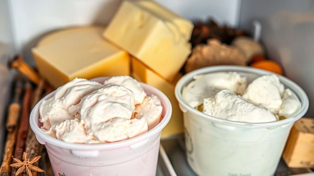 odor absorption affects ice cream