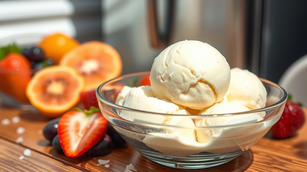 odor absorption in ice cream
