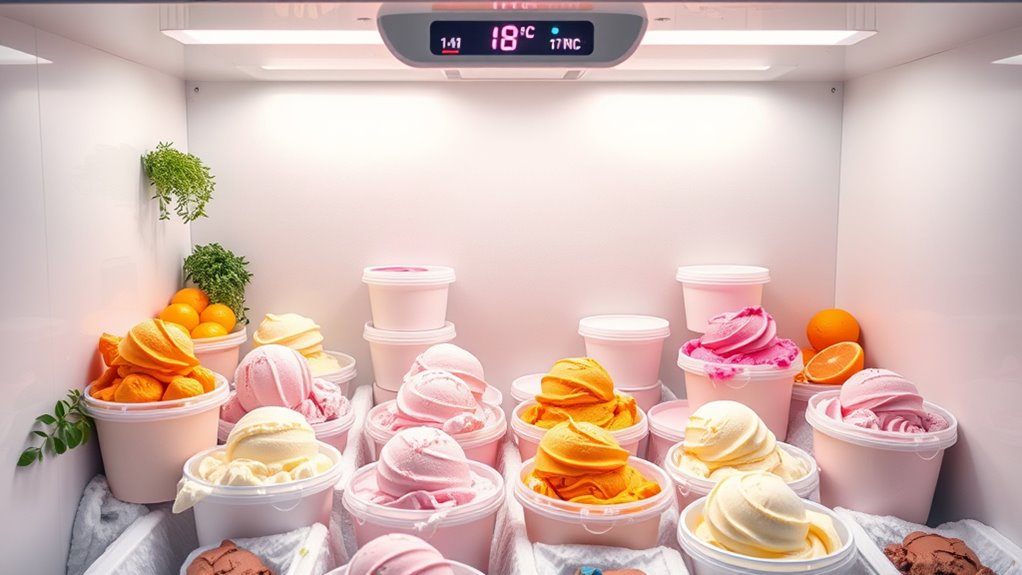 optimal freezing temperature maintained