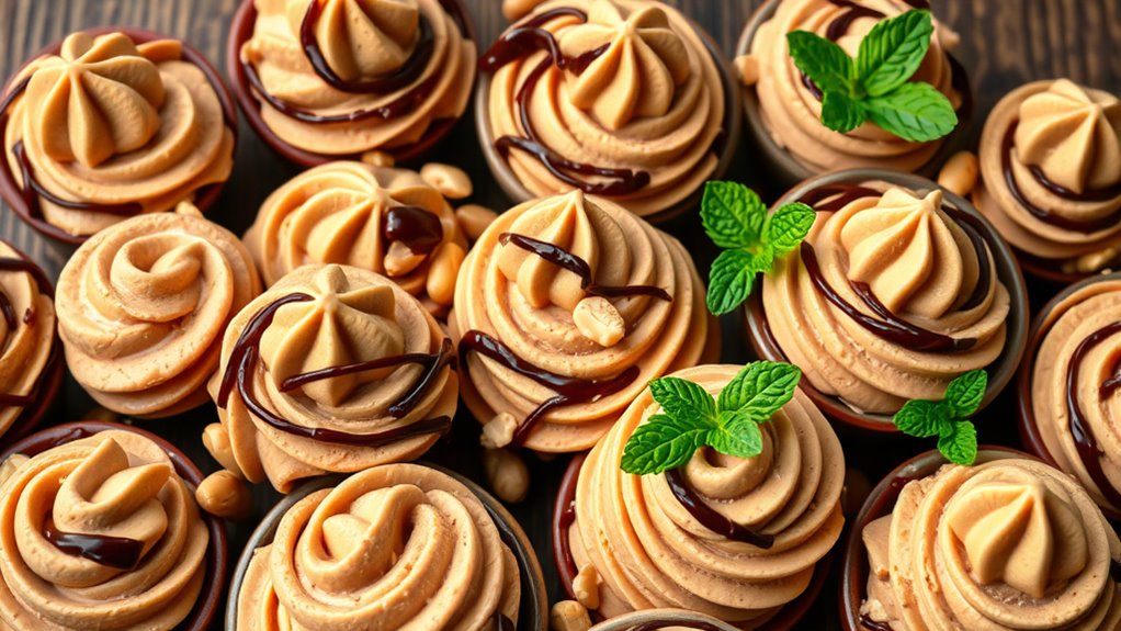 peanut butter ice cream delights