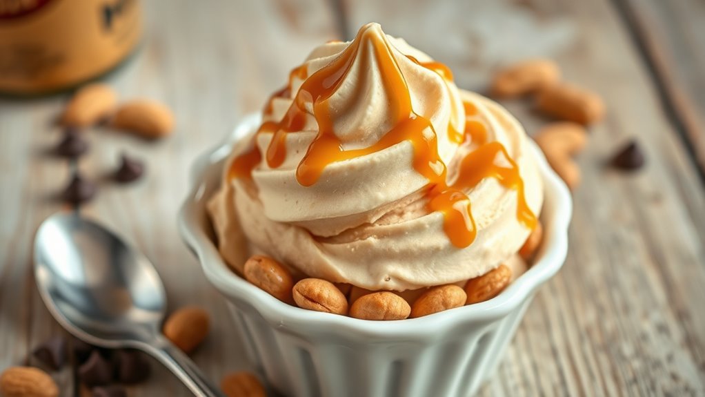 peanut butter ice cream recipe