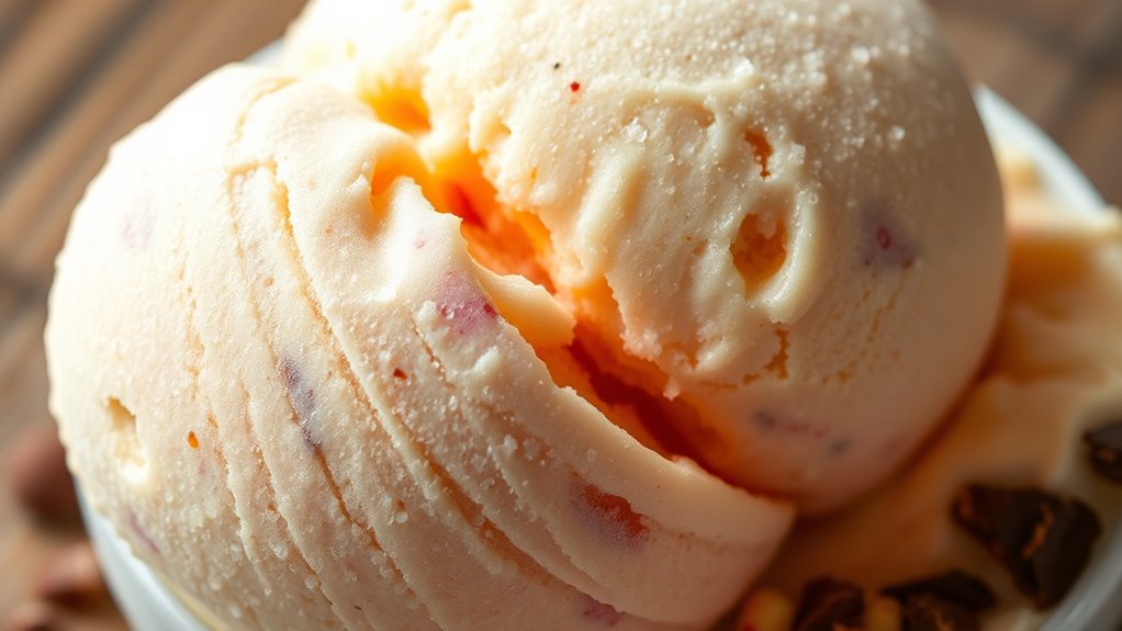 prevent grainy ice cream