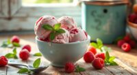 raspberry ice cream recipe