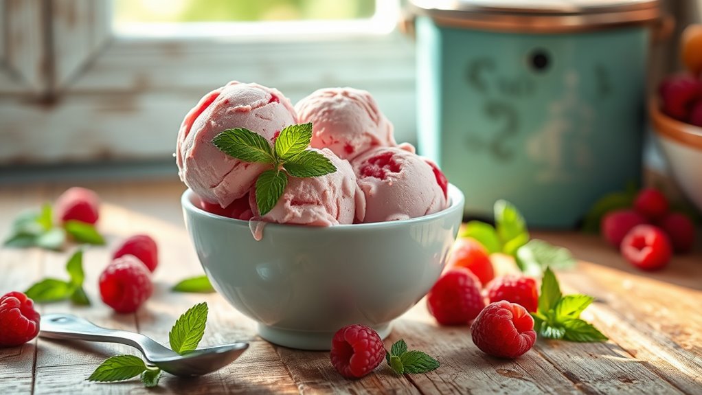 raspberry ice cream recipe