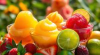 real fruit sorbet recipes