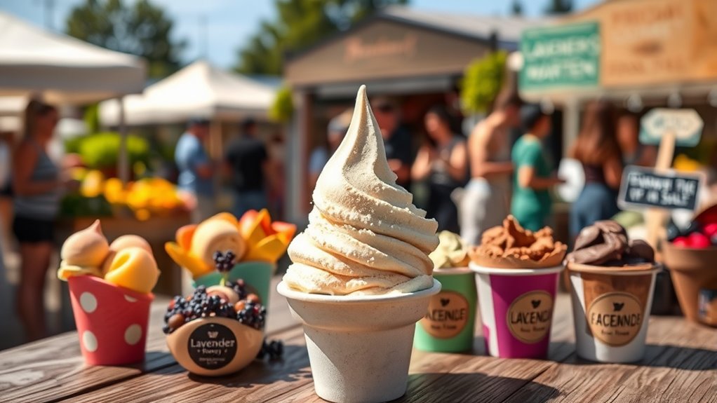 regional ice cream selection factors