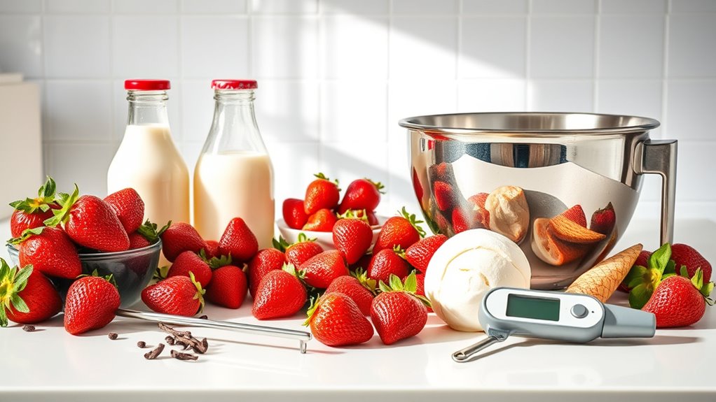 safe ice cream ingredients