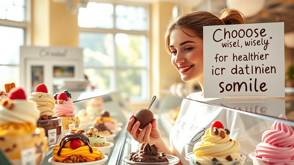 savor ice cream mindfully
