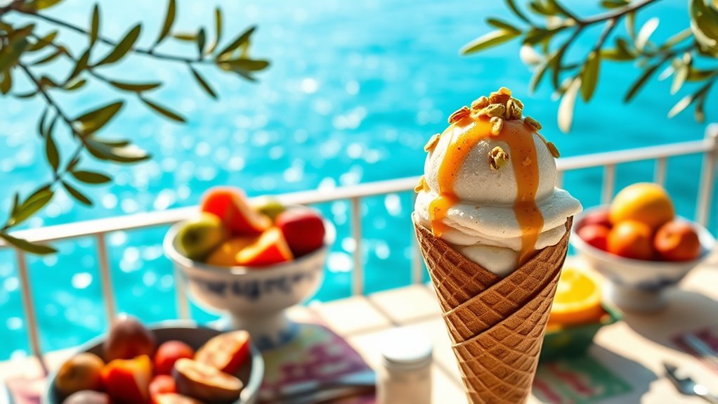 savoring ice cream wisely