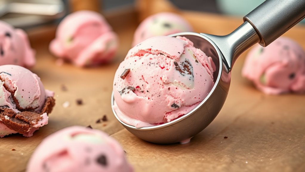 scoop ice cream balls