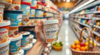 selecting nutritious frozen treat
