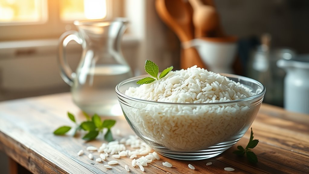 soak rice for night