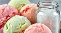 sodium content in ice cream
