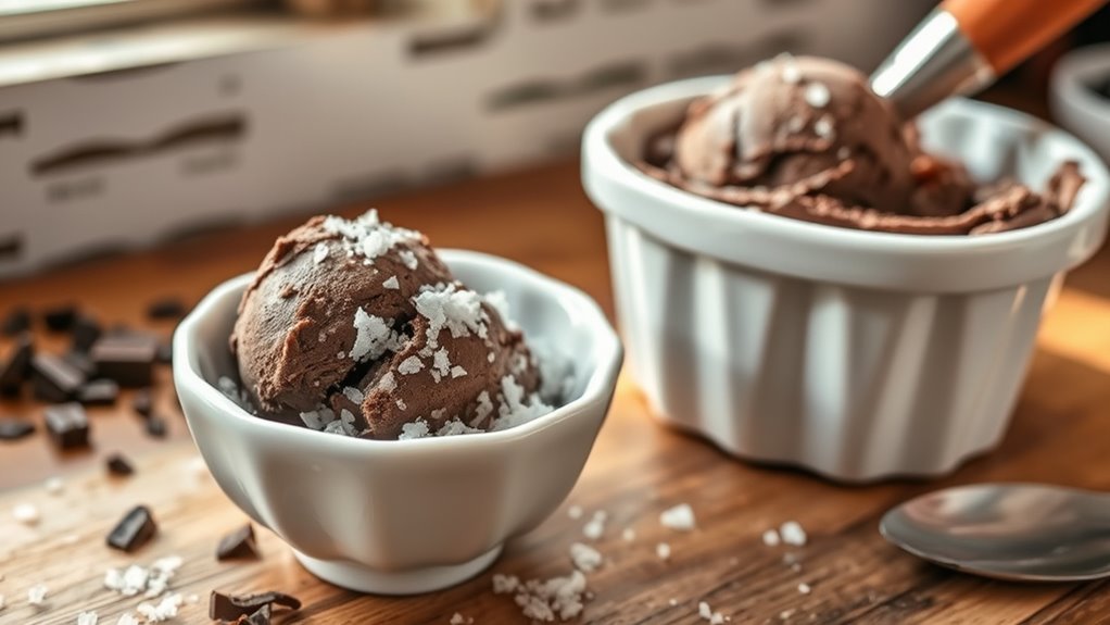 sprinkle sea salt flakes