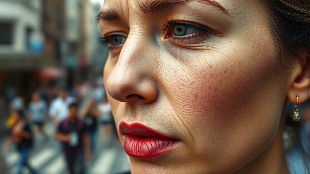 stress impacts skin health