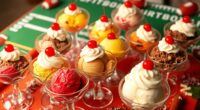 super bowl ice cream treats
